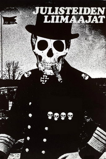 Julisteiden liimaajat poster