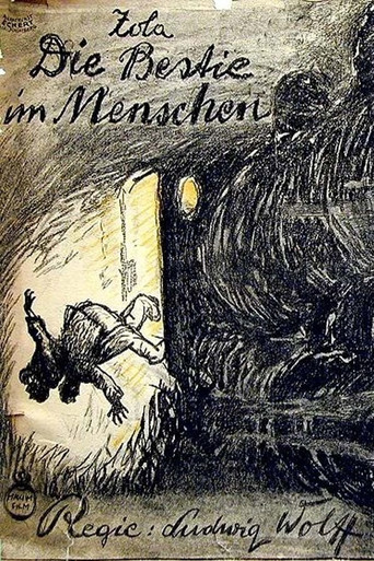 Movie poster for Die Bestie im Menschen (1921)
