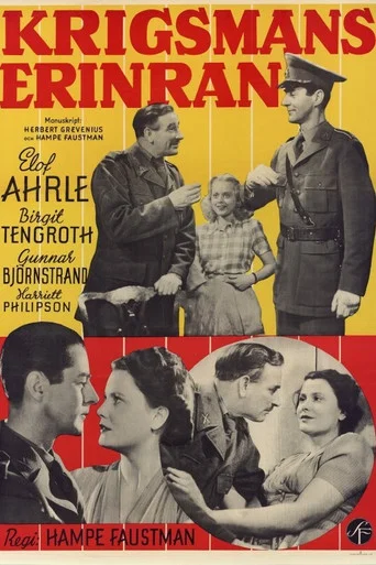 Movie poster for Krigsmans erinran (1947)