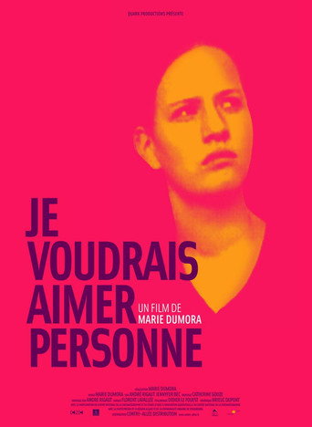 Movie poster for Je voudrais aimer personne (2010)