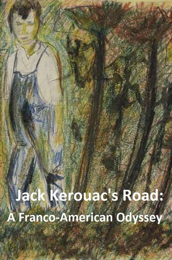 Movie poster for Jack Kerouac's Road: A Franco-American Odyssey (1987)