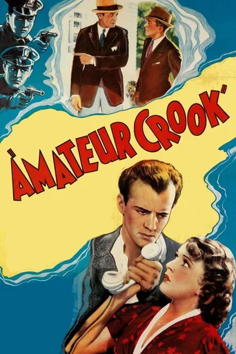 Movie poster for Amateur Crook (1937)