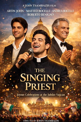 Movie poster for The Singing Priest (2025)