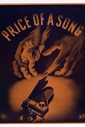 Movie poster for The Price of a Song (1935)