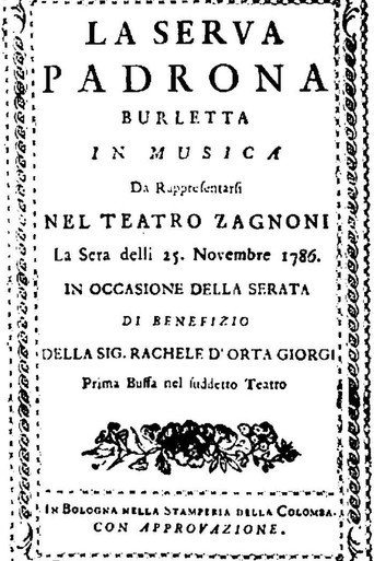 Movie poster for Pergolesi: La Serva Padrona (2008)