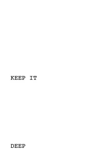 Movie poster for Keep It Deep (2024)