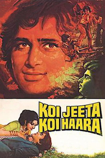 Movie poster for Koi Jeeta Koi Haara (1976)