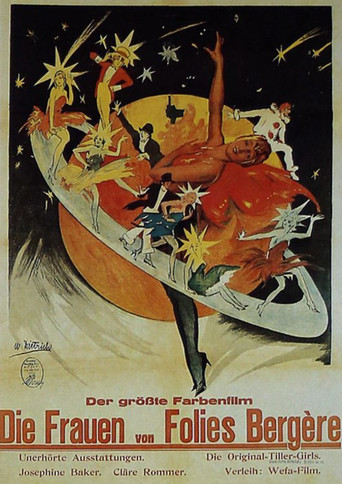 Movie poster for Die Frauen von Folies Bergères (1927)
