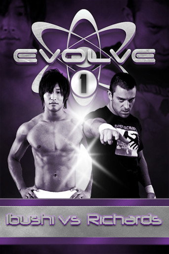 Movie poster for EVOLVE 1: Ibushi vs. Richards (2010)