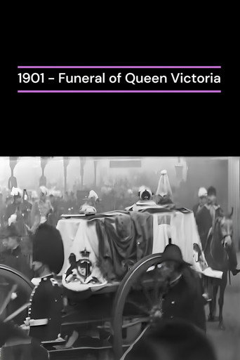 Movie poster for Funeral of Queen Victoria (1901)