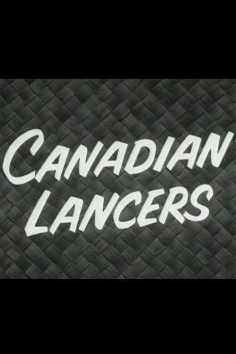Movie poster for Canadian Lancers (1956)
