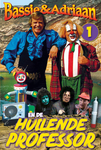 Movie poster for Bassie & adriaan  en de huilende professor (1982)