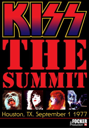 Movie poster for Kiss: Live at The Summit (1977)