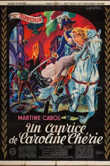 Movie poster for A Caprice of Darling Caroline (1953)