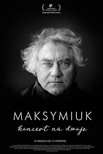 Movie poster for Maksymiuk. Koncert na dwoje (2019)