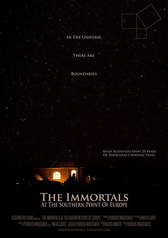 Movie poster for The Immortals at the Southern Point of Europe (2013)