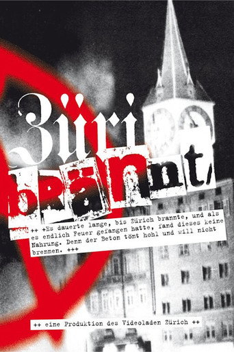 Movie poster for Züri brännt (1981)