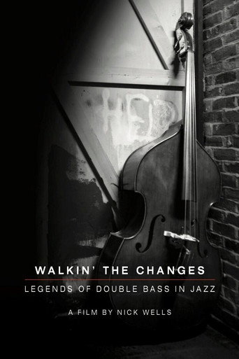 Movie poster for Walking the Changes - Legends of Double Bass in Jazz (2021)