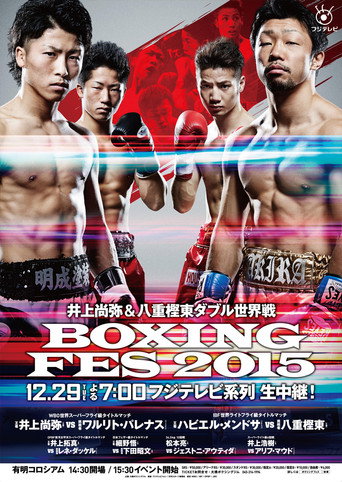 Movie poster for BOXING FES 2015 (2015)
