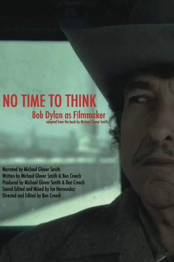 Movie poster for No Time to Think: Bob Dylan as Filmmaker (2026)