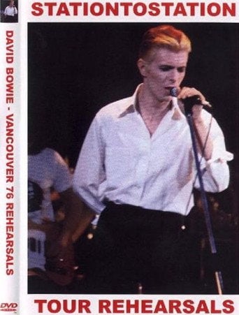 Movie poster for David Bowie - PNE Live Rehearsal 1976