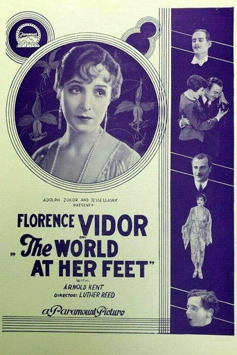 Movie poster for The World At Her Feet (1927)