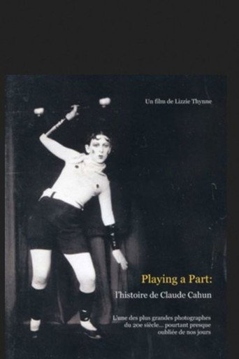 Movie poster for Playing a Part: The Story of Claude Cahun (2006)