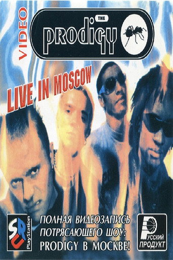 Movie poster for The Prodigy Live In Moscow (1997)
