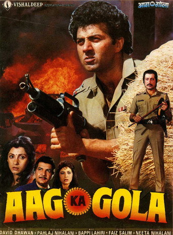 Movie poster for Aag Ka Gola (1989)