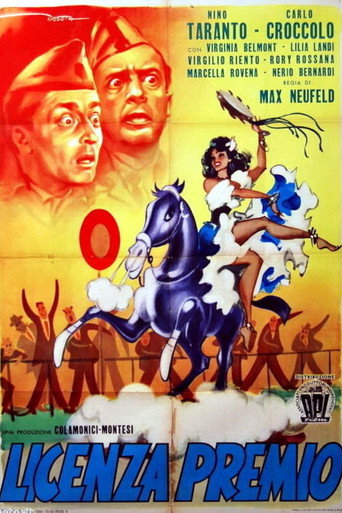 Movie poster for Licenza premio (1951)