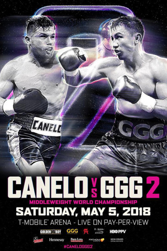 Movie poster for Canelo Alvarez vs. Gennady Golovkin II (2018)