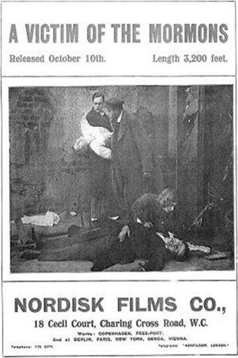 Movie poster for A Victim of the Mormons (1911)