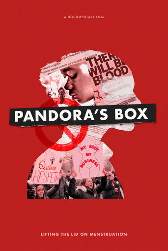 Movie poster for Pandora's Box: Lifting the Lid on Menstruation (2019)