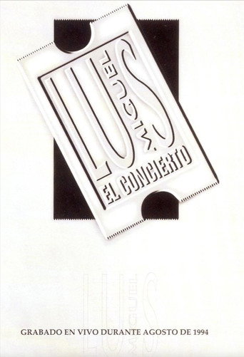 Movie poster for Luis Miguel: El Concierto (1995)