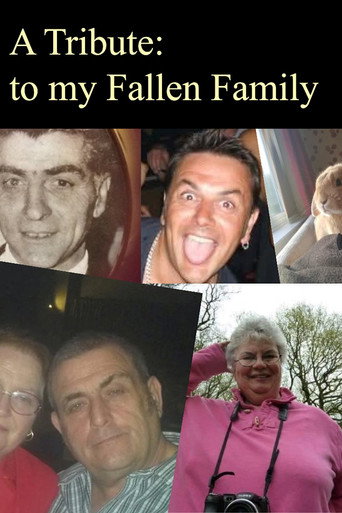 Movie poster for A Tribute: To My Fallen Family (2025)