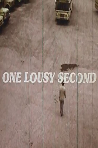 Movie poster for One Lousy Second (1980)
