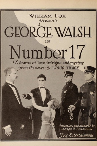 Movie poster for Number 17 (1921)