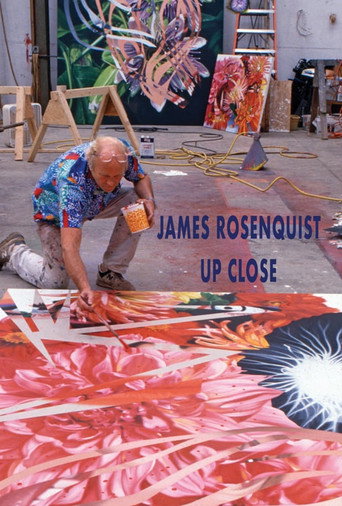 Movie poster for James Rosenquist Up Close (2019)