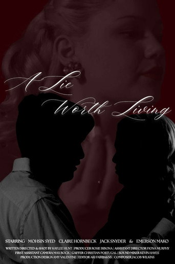 Movie poster for A Lie Worth Living (2025)