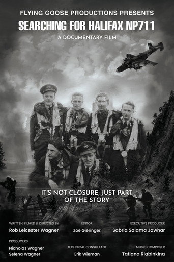 Movie poster for Searching for Halifax NP711 (2023)