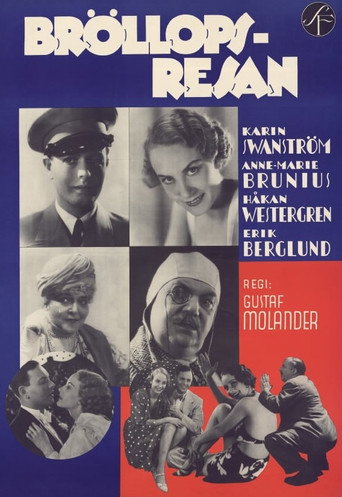 Movie poster for The Honeymoon (1936)