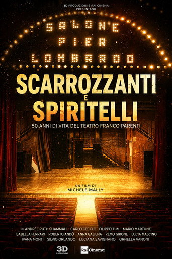 Movie poster for Scarrozzanti e Spiritelli: 50 Years of the Franco Parenti Theatre (2023)