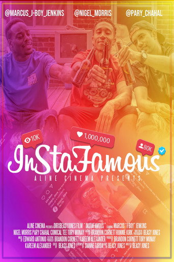 Movie poster for Insta Famous (2021)