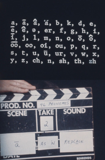 Movie poster for Phoneme Frolics (1978)
