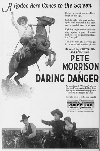 Movie poster for Daring Danger (1922)