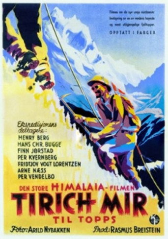 Movie poster for Tirich Mir til topps (1952)