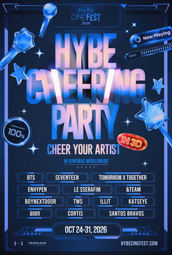 Movie poster for HYBE CHEERING PARTY (2026)