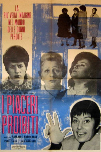 Movie poster for I piaceri proibiti (1963)