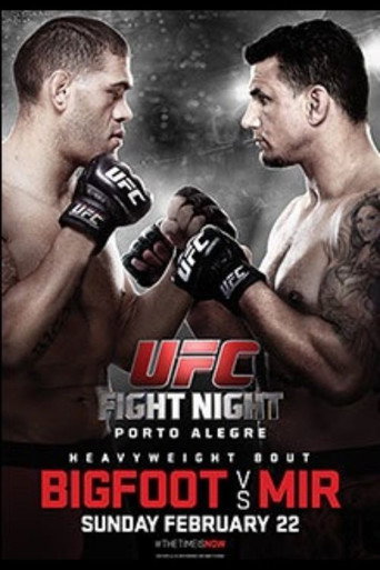 Movie poster for UFC Fight Night 61: Bigfoot vs. Mir (2015)