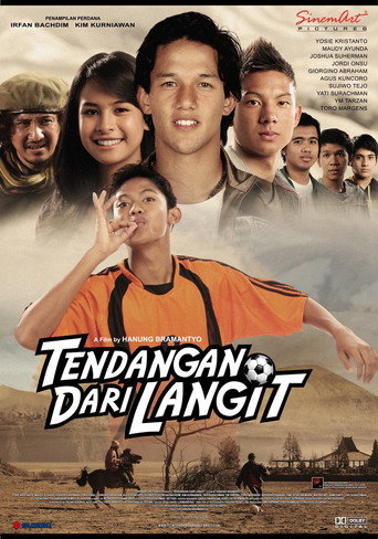 Tendangan Dari Langit poster